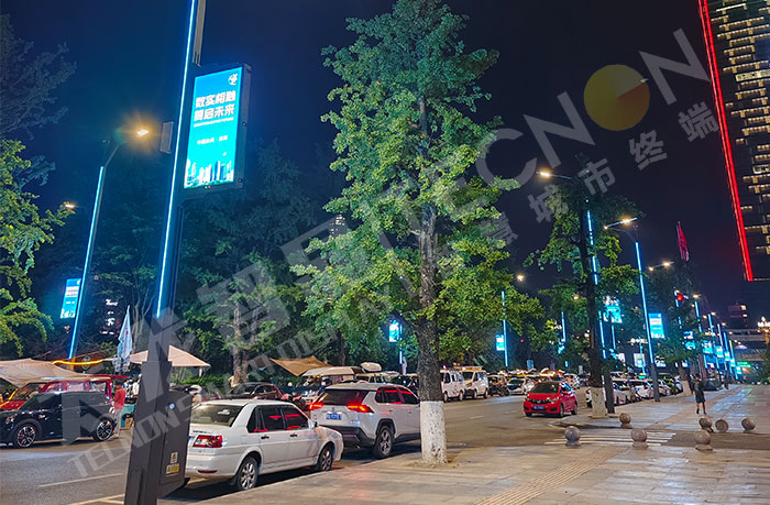 智慧燈桿屏 智慧燈桿屏